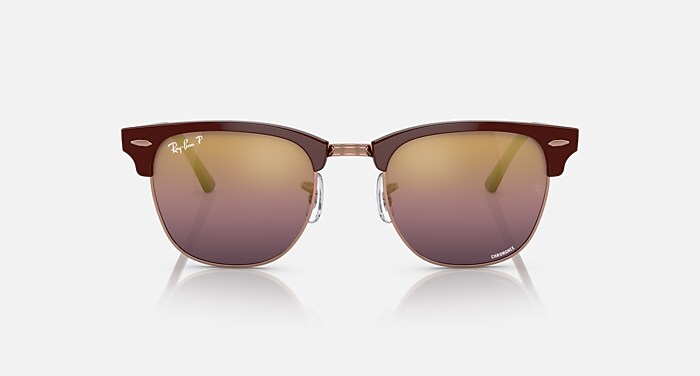CLUBMASTER POLARIZED+ LENSES Polarized Sunglasses in Bordeaux On