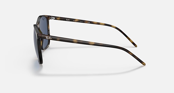 RB4387 Sunglasses in Havana and Dark Blue (56-18) - RB4387 | Ray