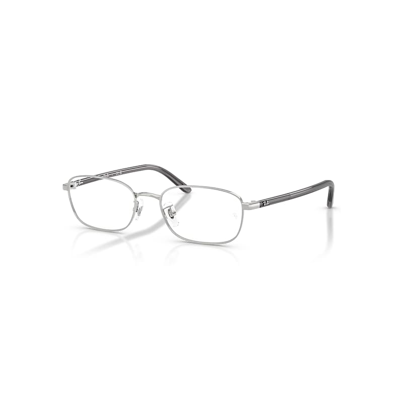 Ray-Ban Eyeglasses   Optics - Transparent Dark Grey Frame Clear Lenses Polarized 53-18, RB6551D