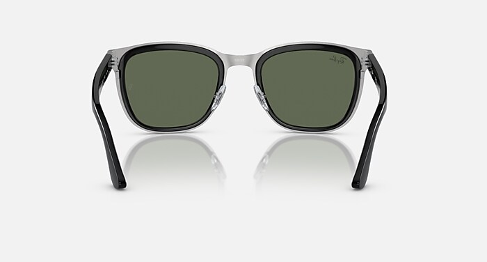 レイバン公式ストア】 Ray-Ban® CLYDE サングラス | シルバー上に