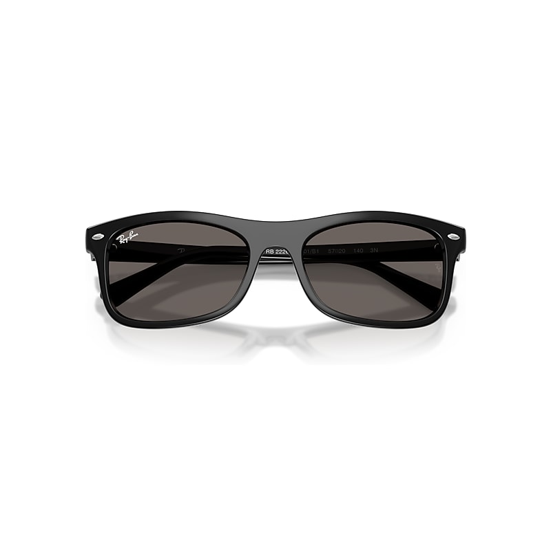 Ray-Ban RB2226F Asian Fit 601/B1 Men's Sunglasses Black Size 57