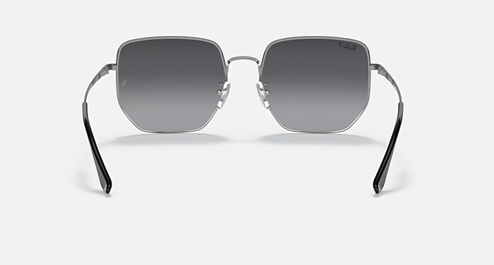 RB3764D Polarized Sunglasses in Gunmetal and Polarized Grey