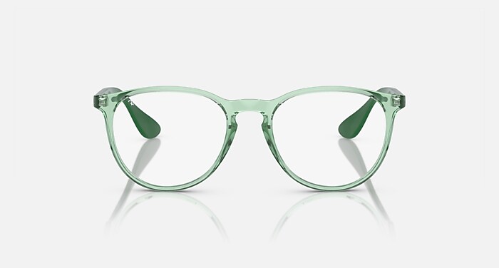 ERIKA OPTICS Eyeglasses with Transparent Green Frame - RB7046