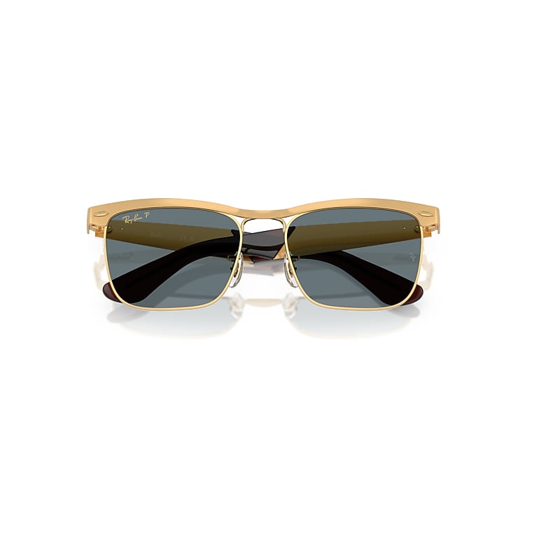 WAYFARER DELUXE Polarized Sunglasses in Sandblasted Legend Gold