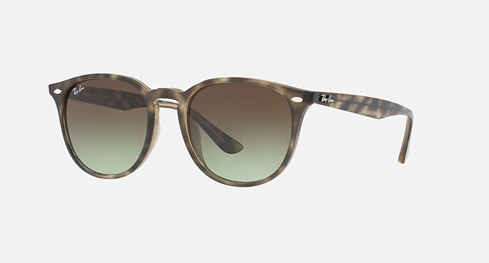 RB4259F Sunglasses in Tortoise and Brown Gradient (53-20