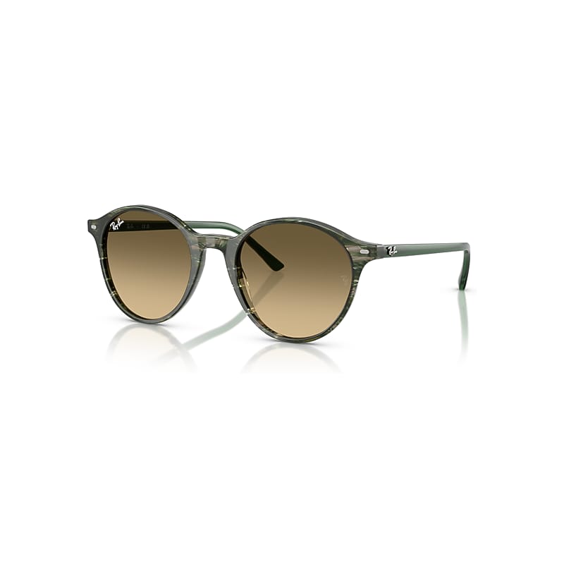Ray-Ban RB2230, Transparent Shade Fantasy Green Sunglasses Brown lenses, Mojo Glasses - Image 4