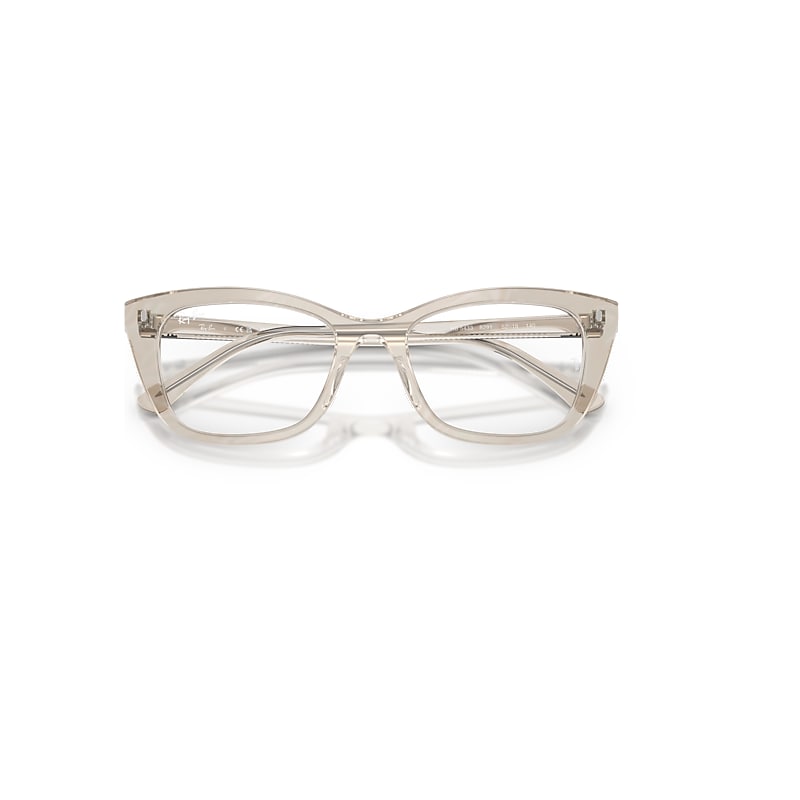 Ray-Ban Rb5433 Optics Change Optical Photo Waves Grey Frame Clear Lenses Polarized 50-19