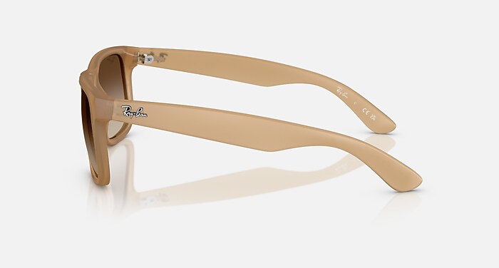 JUSTIN CLASSIC Sunglasses in Rubber Beige and Gradient Brown (54