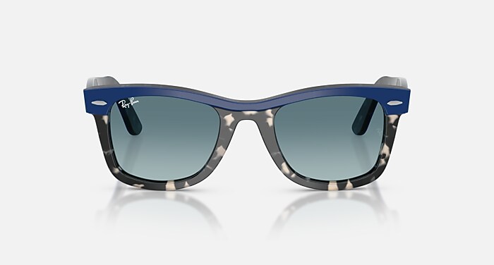 WAYFARER STREET NEAT Óculos de Sol em Azul sobre Havana e Degradê