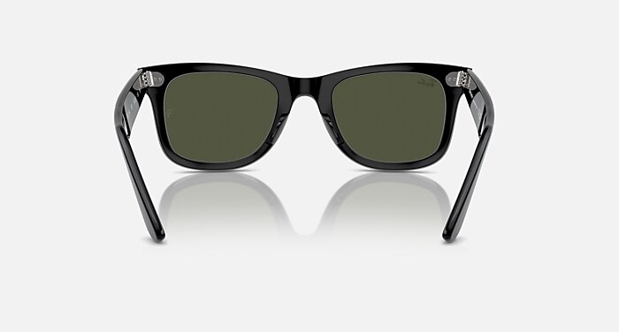 Authentic Classic Ray-Ban 4207 Black Frame Sunglasses Piolarized Green Lenses Ray-Ban® 4202 Shiny Black main image 3