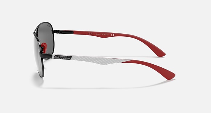 RB8313M SCUDERIA FERRARI COLLECTION Sunglasses in Black and Grey