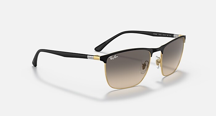 レイバン公式ストア】 Ray-Ban® RB3686 サングラス | ゴールド上に