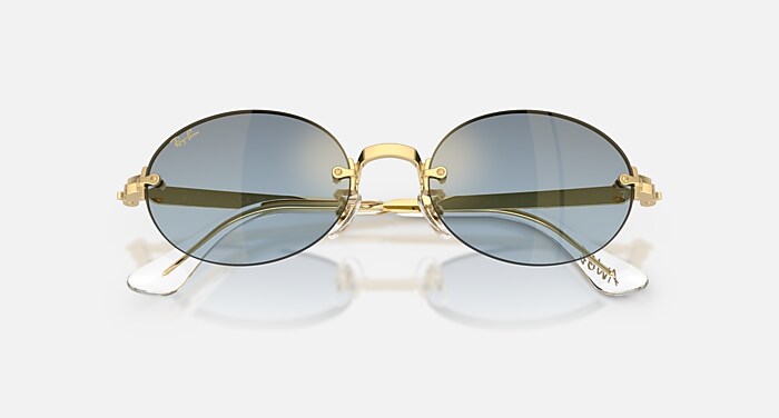 RB3929 BY A$AP ROCKY Sunglasses in Arista Gold and Blue Gradient