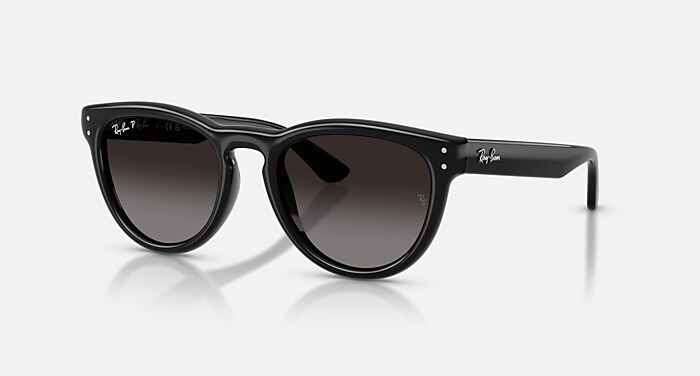 RB2224 Sunglasses in Black and Dark Grey (57-20) - RB2224F | Ray