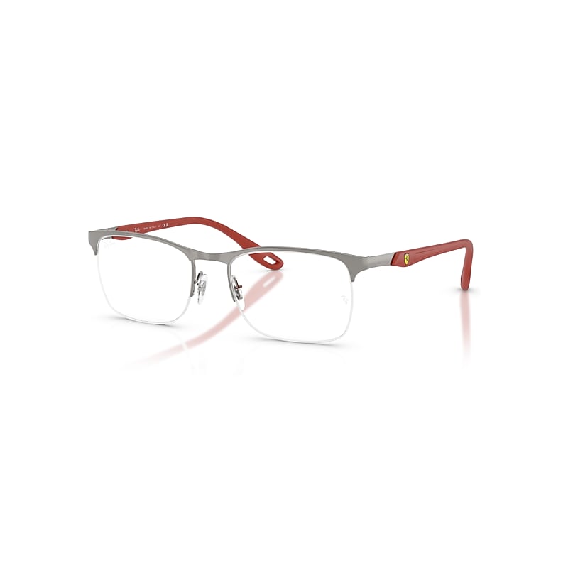 Ray-Ban Rb8416m Optics Scuderia Ferrari Collection Rojo Montura Transparente Lentes Polarizado 54-18