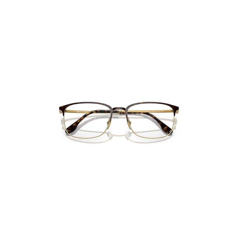 Ray-Ban Rb6494 Optics Optical Gold Frame Clear Lenses Polarized 54-18