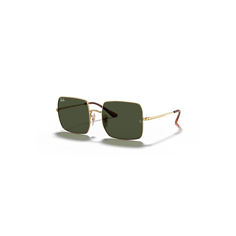 Ray-Ban Womens Sunglasses Square RB1971 914731 Gold Green Metal - One Size - Image 6