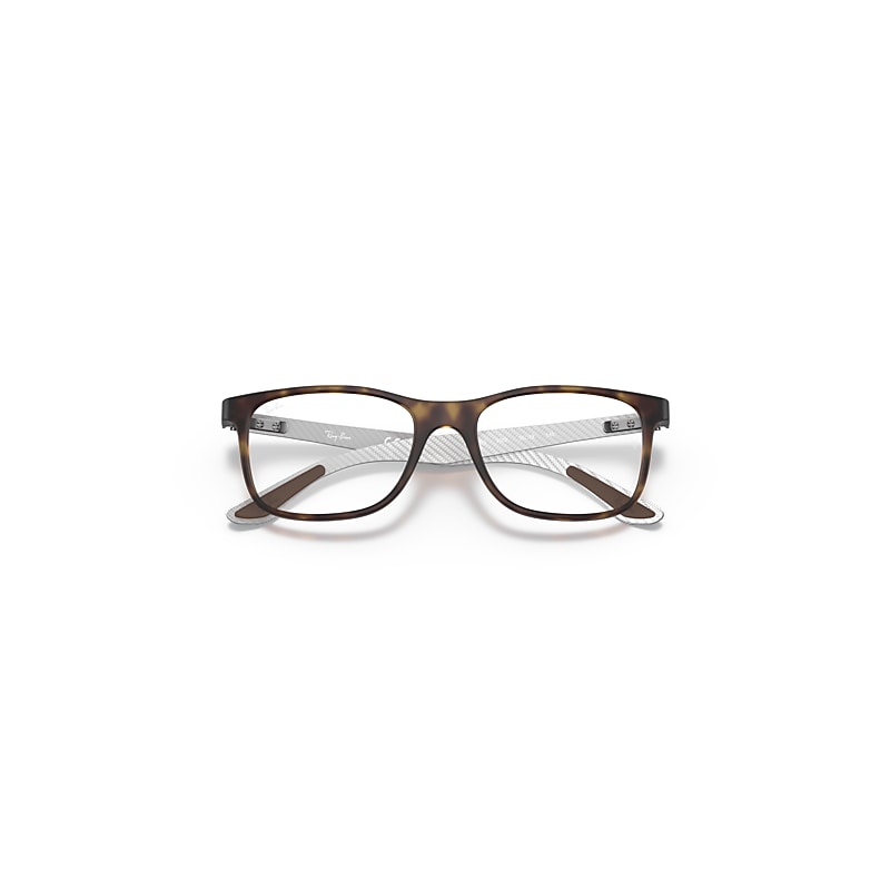 Ray-Ban Rb8903 Optics Optical Brown Frame Clear Lenses Polarized 53-18