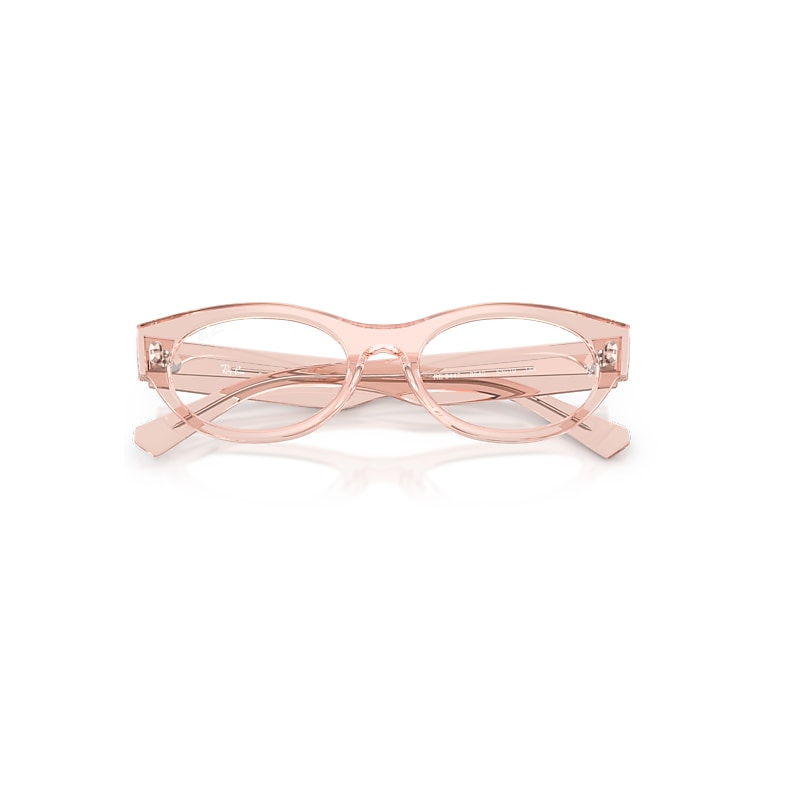Ray-Ban Rb5447 Optics Optical Transaprent Pink Frame Transparent Lenses Polarized 51-19