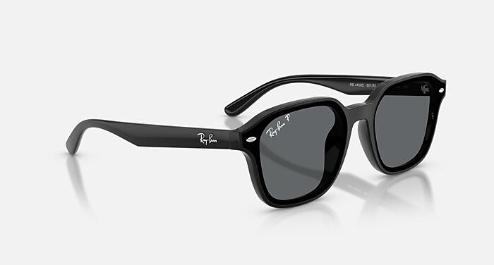 RB4458D Sunglasses in Black and Dark Grey Polarized - RB4458D 