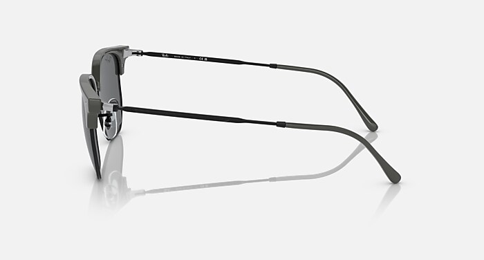 NEW CLUBMASTER Sunglasses in Grey On Black and Dark Grey (51  display picture 2