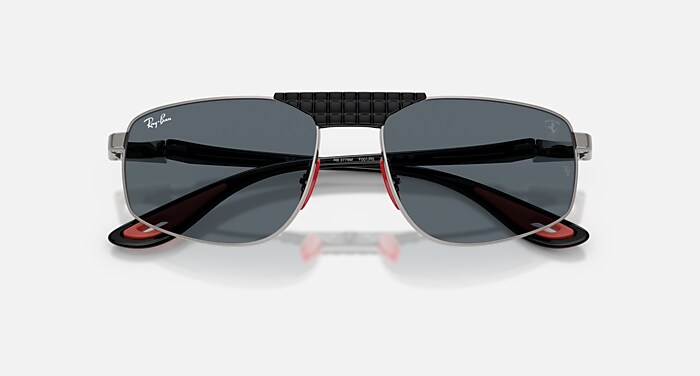Rb3776m Scuderia Ferrari Collection Sunglasses in Gunmetal Frame