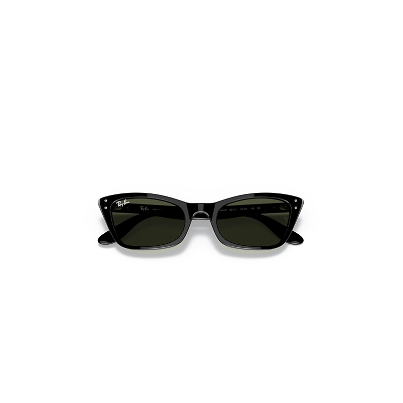 LADY BURBANK Sunglasses in Black and Green - RB2299 | Ray  display picture 1