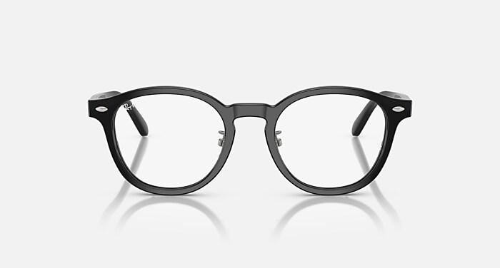 RB5443D OPTICS メガネ ブラック と クリア (49-20) - RB5443D