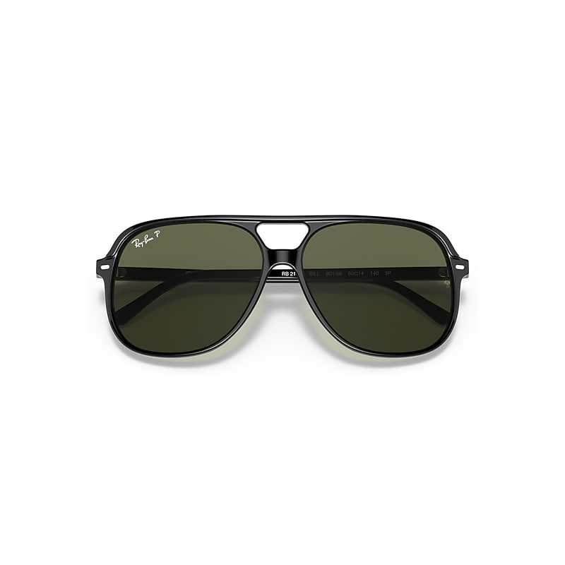 Ray-Ban RB2198 Bill Polarized 901/58 Men's Sunglasses Black Size 56