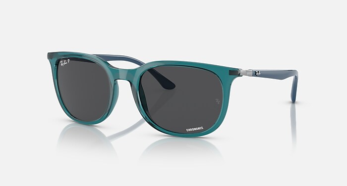 RB4386 POLARIZED+ LENSES Polarized Sunglasses in Transparent