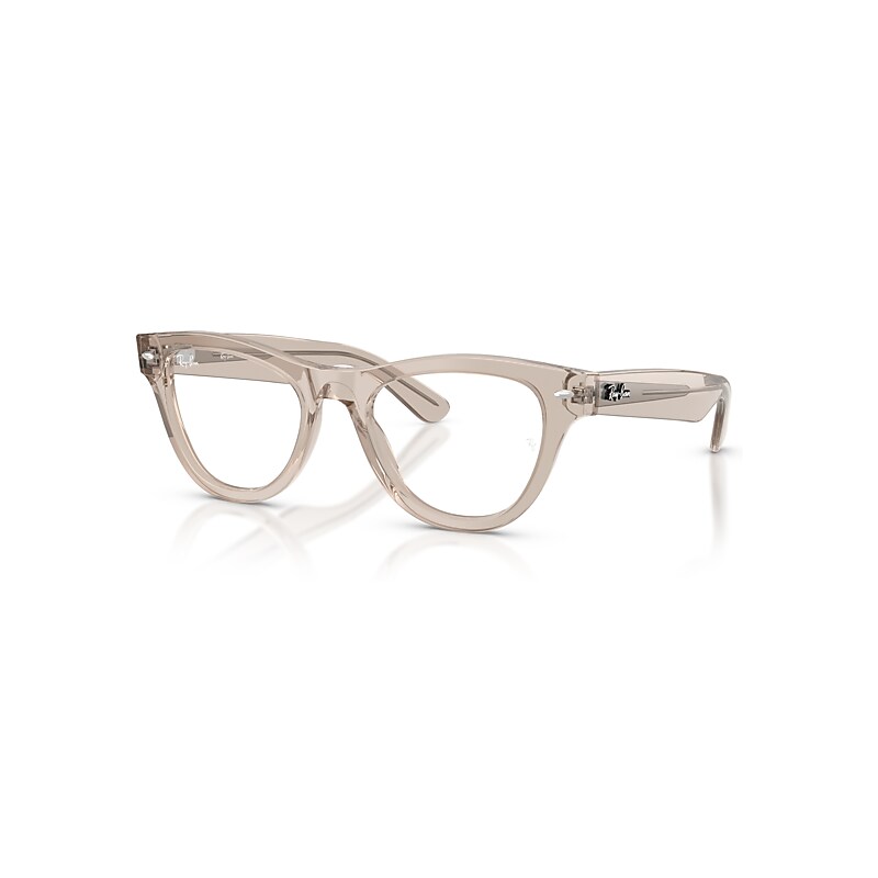 Ray-Ban Skyler Optics Hellbraun Transparent Fassung Klar Glas Polarisiert 50-20, RX5510