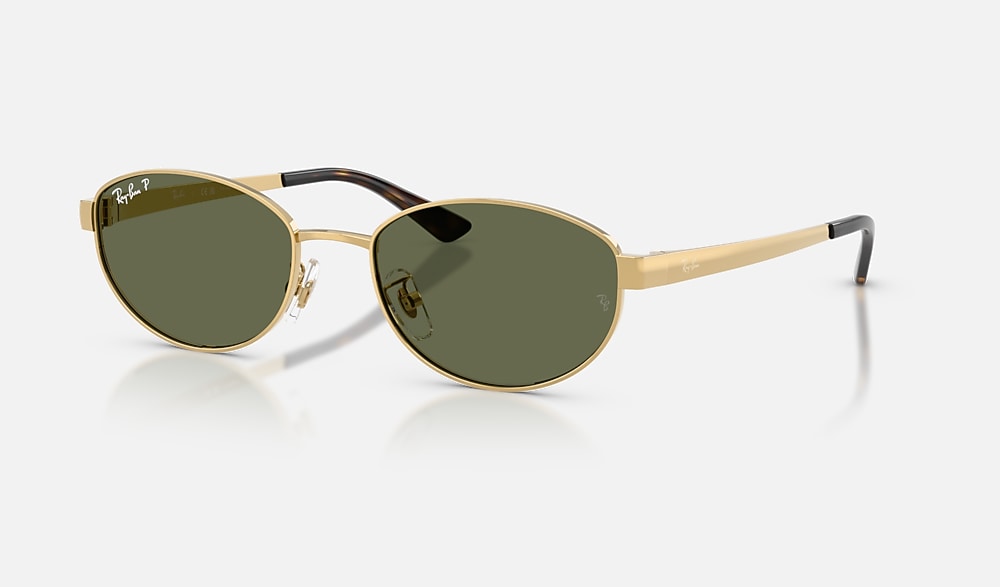Ray-Ban レイバン B&L サングラス ゴールドフレーム RB3774D ポラライズド（偏光） サングラス アリスタゴールド と Dark