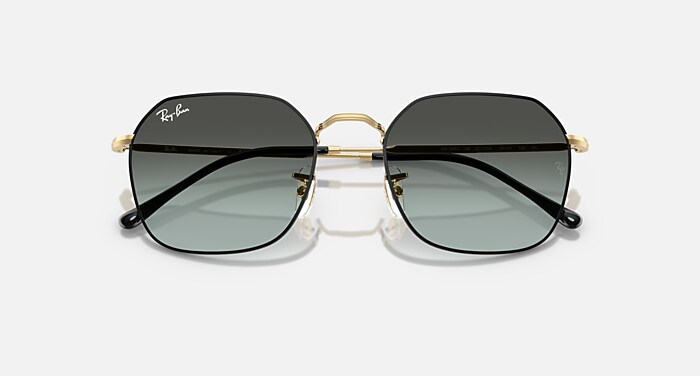 JIM Sunglasses in Black On Arista and Blue Vintage Gradient Black