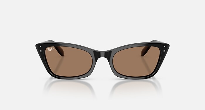 LADY BURBANK POLARIZED+ LENSES Sunglasses in Black and Brown (52