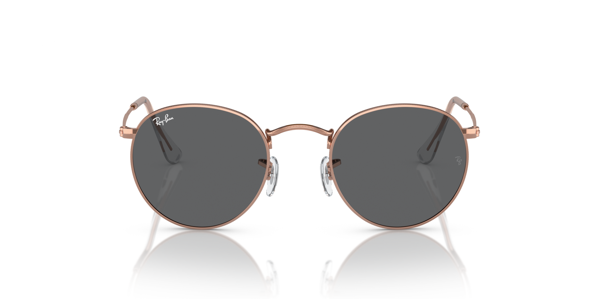 ROUND METAL ROSE GOLD 3