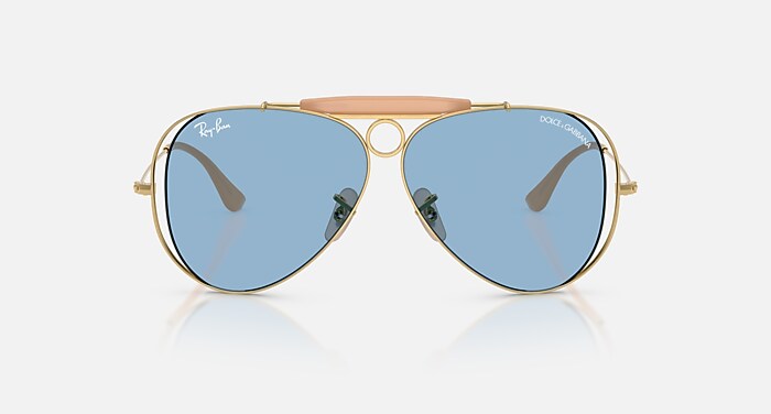 THE SHOOTER BY DOLCE&GABBANA Sunglasses in Arista Gold and Light