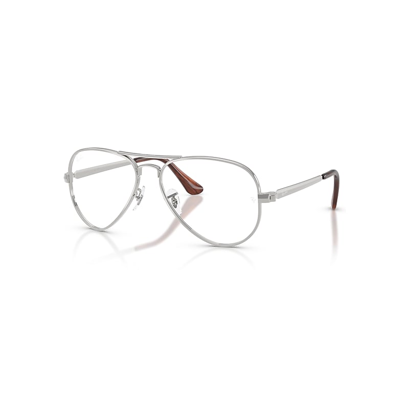Ray-Ban Eyeglasses  Aviator Max Optics - Silver Frame Clear Lenses Polarized 58-16, RX3925V