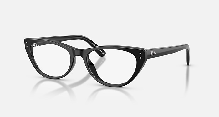 RB2223V OPTICS メガネ ストライプハバナ と クリア (52-19