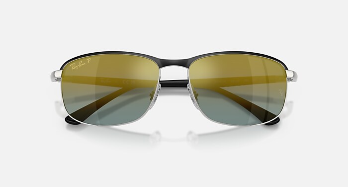 RB3671 POLARIZED+ LENSES ポラライズド（偏光） サングラス シルバー