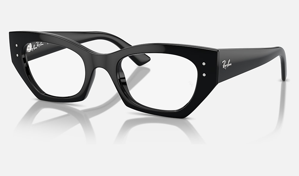 Ray-Ban RB7330F ブラックサングラス ケース付き　アジアンフィット ZENA OPTICS BIO-BASED Eyeglasses with Black Frame - RB7330F | Ray