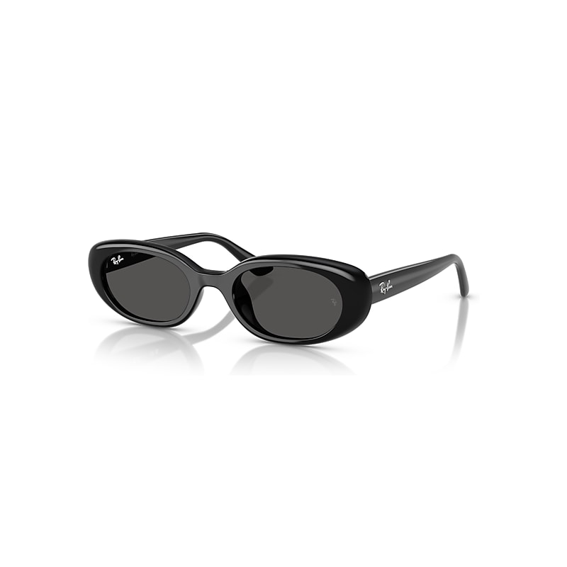 Ray-Ban Rb4441d Bio-based Zonnebrillen Zwart Montuur Grijs Glazen 53-21