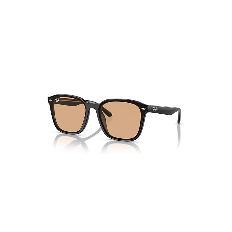 Ray-Ban Rb4392d Sunglasses Black Frame Brown Lenses 66-17