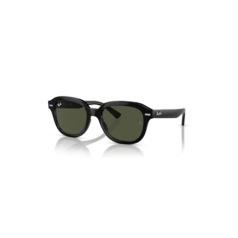 Ray-Ban Sunglasses  Erik - Black Frame Green Lenses 51-20, RB4398