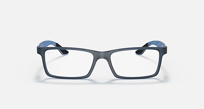 RB8901 OPTICS Polarized Eyeglasses with Blue and Clear (53-17