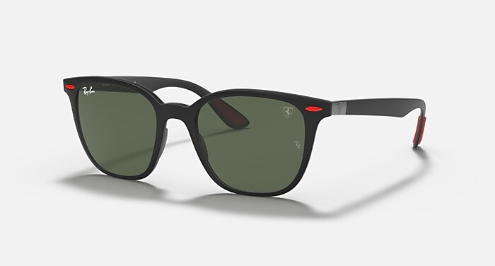 RB4297M SCUDERIA FERRARI COLLECTION Sunglasses in Black and Green