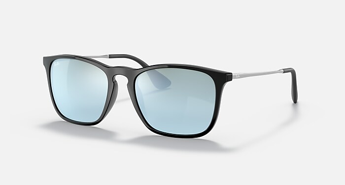 Black Sunglasses in Silver Mirror and CHRIS - RB4187F | Ray-Ban® HK