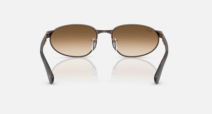 RB3777 Sunglasses in Copper and Clear Gradient Brown - RB3777
