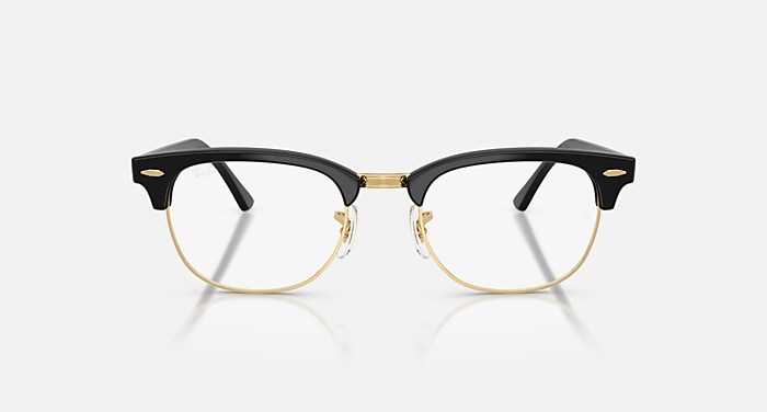レイバン公式ストア】 Ray-Ban® CLUBMASTER OPTICS メガネ | ブラック