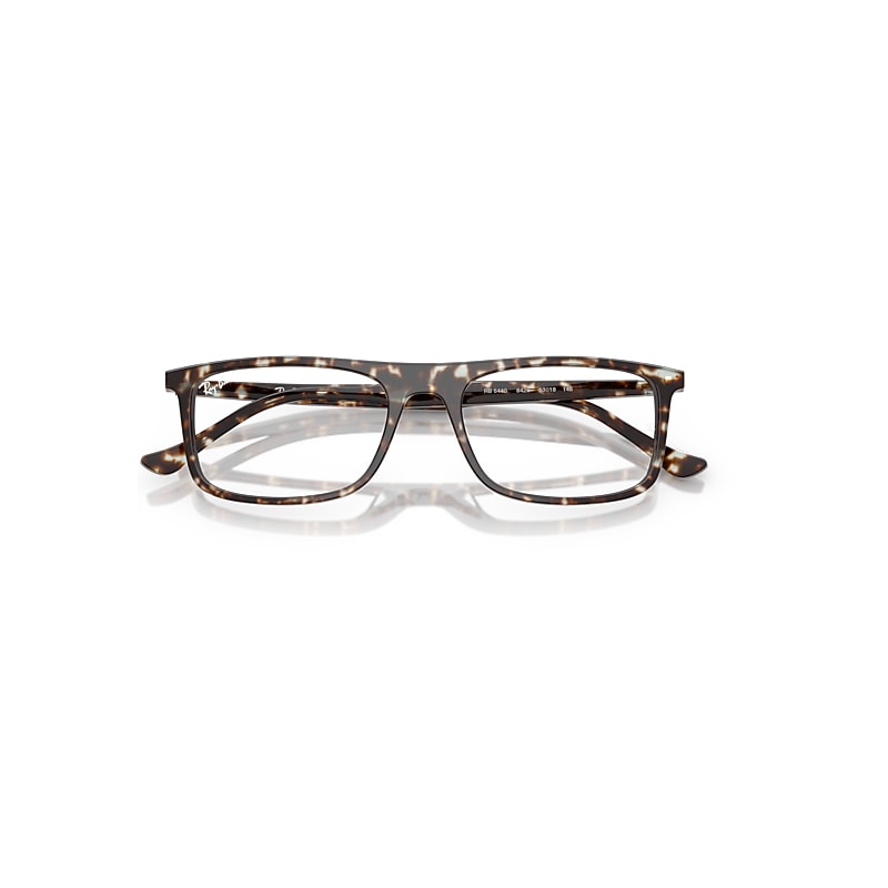 RB5440 OPTICS Eyeglasses with Havana Yellow Turtle and Clear (53