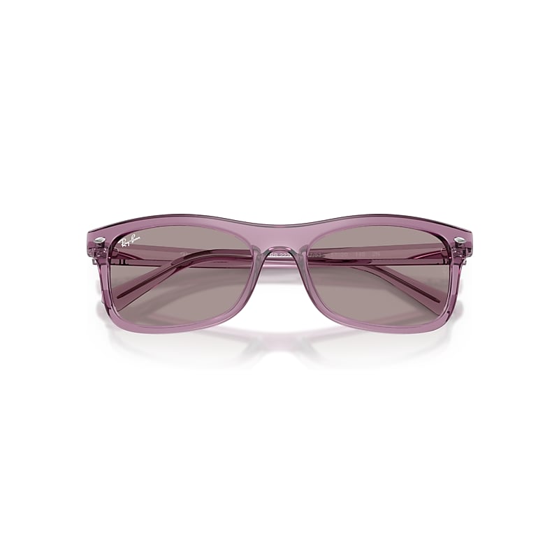 Ray-Ban Rb2226 Sunglasses Transparent Violet Frame Violet Lenses 54-20